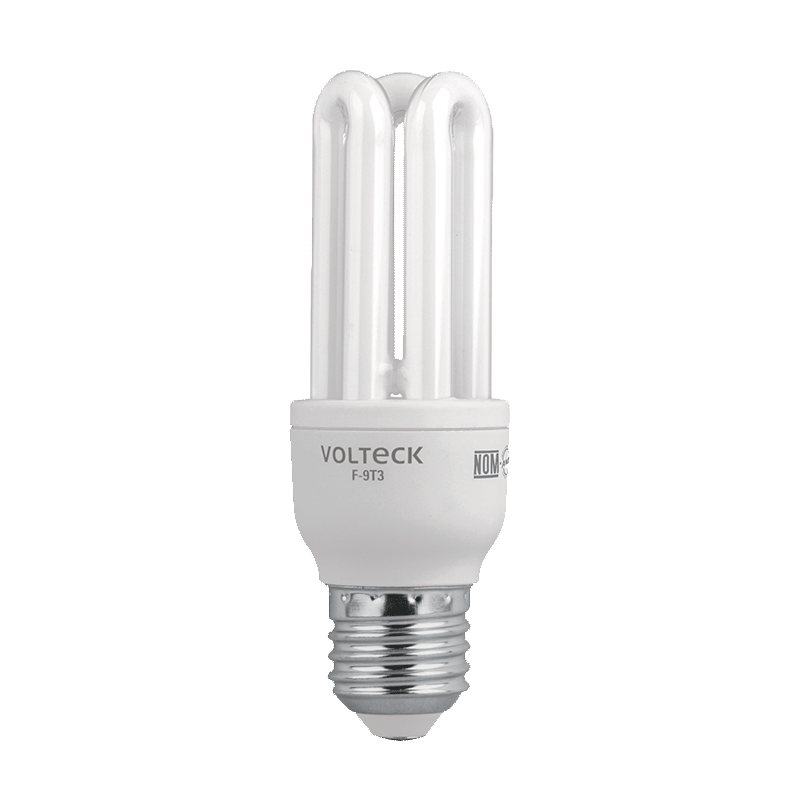 Lámpara triple Volteck de 9 W y tensión de 127 V