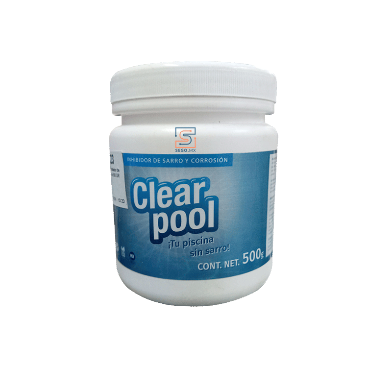 Clear pool inhibidor de sarro y corrosión de 250G 