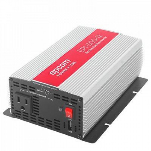 [EPI-300-12] Inversor Epcom de 300 W y 24 Vcd a 115 Vca