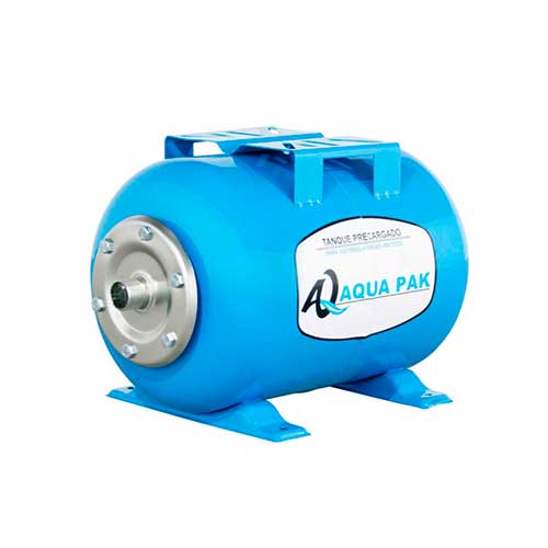 [AQ50LH] Tanque precargado horizontal de membrana Aqua Pak serie AQ de acero al carbón de 50 L y presión MAX 86 PSI