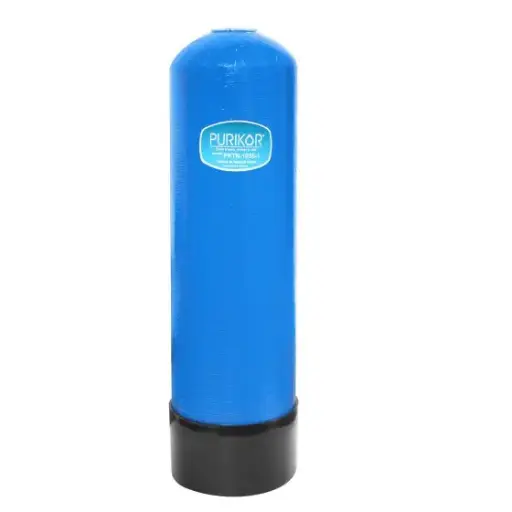 [PKTN-2162-7] Tanque de fibra de vidrio Purikor azul con capacidad de 7 FT3 de material filtrante 
